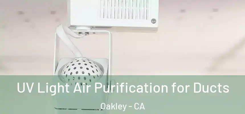  UV Light Air Purification for Ducts Oakley - CA